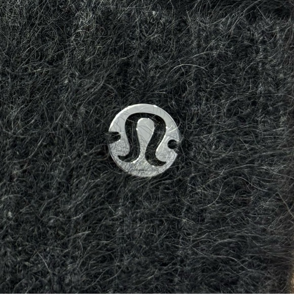 NWT Lululemon Fuzzy Cashmere Beanie In Heathered Light Onyx